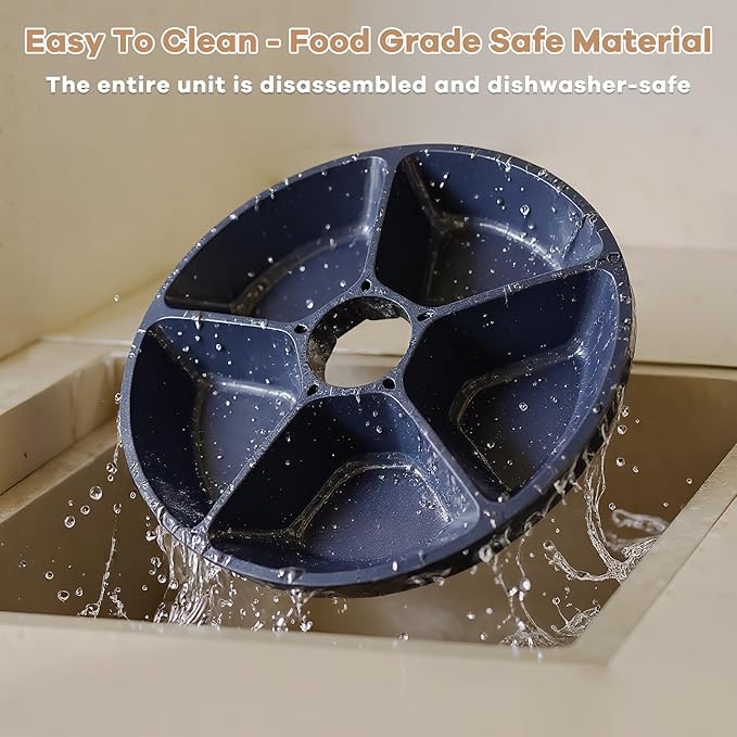 UBPET Automatic Cat Feeder Wet Food, 2025 Upgraded Refrigerated Auto Cat Feeder with Semiconductor Cooling, 4 Days Freshness 5 Meals, Pet Food Dispenser for Cats and Small Dogs, Easy to Clean(White)