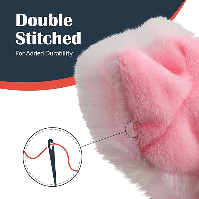 Flourish Pets 2 in 1 Multi-Layer Chew Toy for Active Dogs | Non-Toxic BPA Free Double Stitched Soft Fabric Exterior Dog Toys | Long-Lasting Dog Plush Toys - Prickles Small Pack (4″)