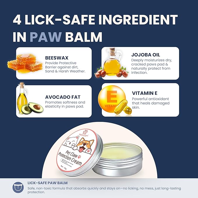 Dog Paw Washer Kit - Includes Paw Cleaner Cup, Towel, Pet Bath Brush & Moisturizing Balm - Dog Foot Washer for Muddy Paws, ideal for Small & Medium Dogs (Blue, Medium)