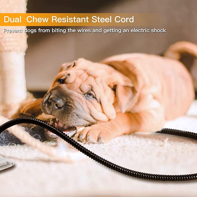 Toozey Large Pet Heating Pad, 6 Adjustable Temperature Dog Cat Heating Pad with Timer, Waterproof Heated Dog Bed with Chew Resistant Cord, Indoor Electric Pet Heated Mat 35x24in