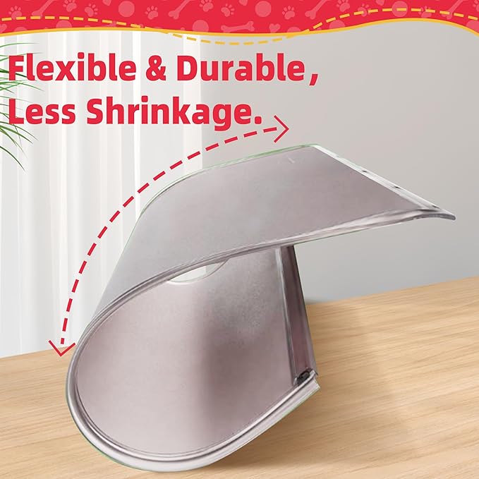 2PACK Medium Dog Door Replacement Flap with Screws, Doggie Door Replacement Flaps Compatible with PetSafe Freedom Doggie Doors PAC11-11038, 8 1/8" X 12 7/8", Weather Resistant and Easy to Install