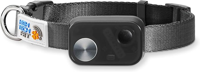 MS-5 Econ Series Automatic Pet Door Collar by High Tech Pet Brand - Value Priced Dependable Performance - Waterproof - Rugged - Battery Included - USA Support (Black)