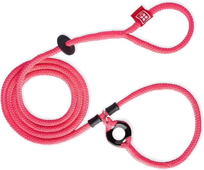 Harness Lead No Pull Dog Harness and Leash Set, Anti Pull Dog Harness for All Breeds and Sizes, One-Piece Cushioned Rope Design Safely Prevents Escaping and Pulling (Medium/Large, Pink)