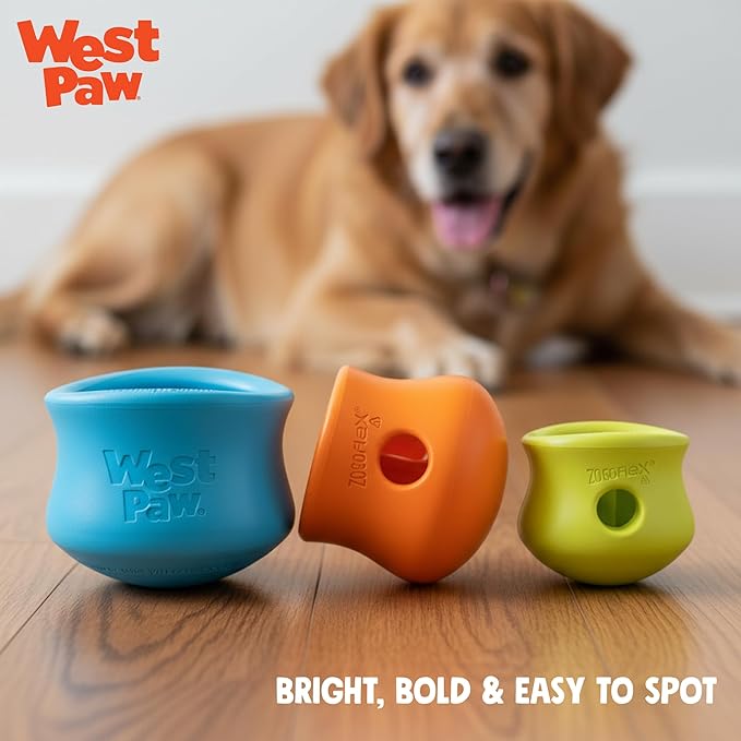 West Paw Toppl Tough Dog Chew Toy Blue (Large)