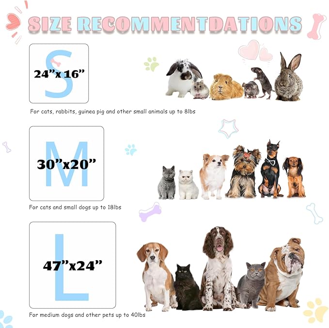 8 Pack Guinea Pig Cage Liner, Washable Guinea Pig Fleece Blankets Beding Accessories, Flannel Throw Warm Sleep Mat, Pet Pee Pads for Small Animal Hamster Rabbit Puppy Cat (Light Color, 24x16 Inch)