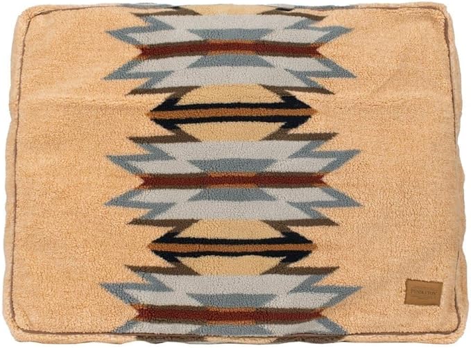 Pendleton Berber Napper Dog Bed - Wyeth Trail Oxford, L