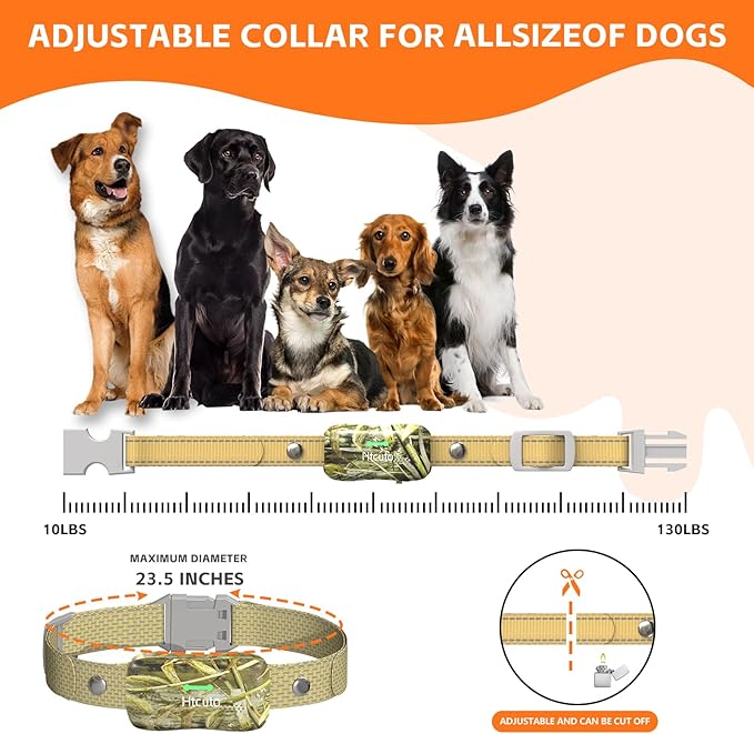 Wireless Dog Fence System for 2 Dogs Electric Fences for Dogs Training Collar with Remote Shock Collar for Dogs Ultrasonic Trainer Portable Outdoor Safe Pet Containment System with 2 Collars