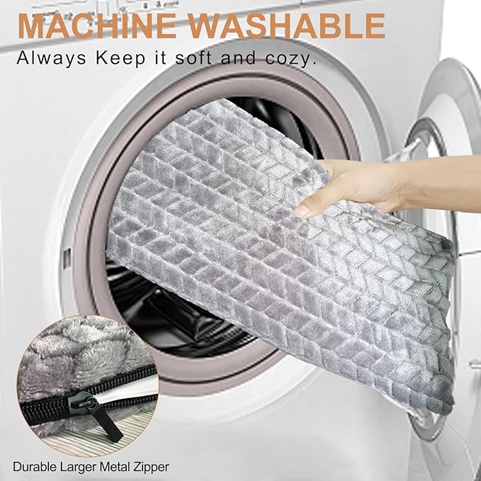 Pet Heating Pad for Cats Dogs Temperature Adjustable Heated Cat Bed Warmer with Timer Auto Off Heavy Duty Chew Resistant Cord Waterproof Warming Blanket Mat for Puppy Kitten (Grey, 15X18``)