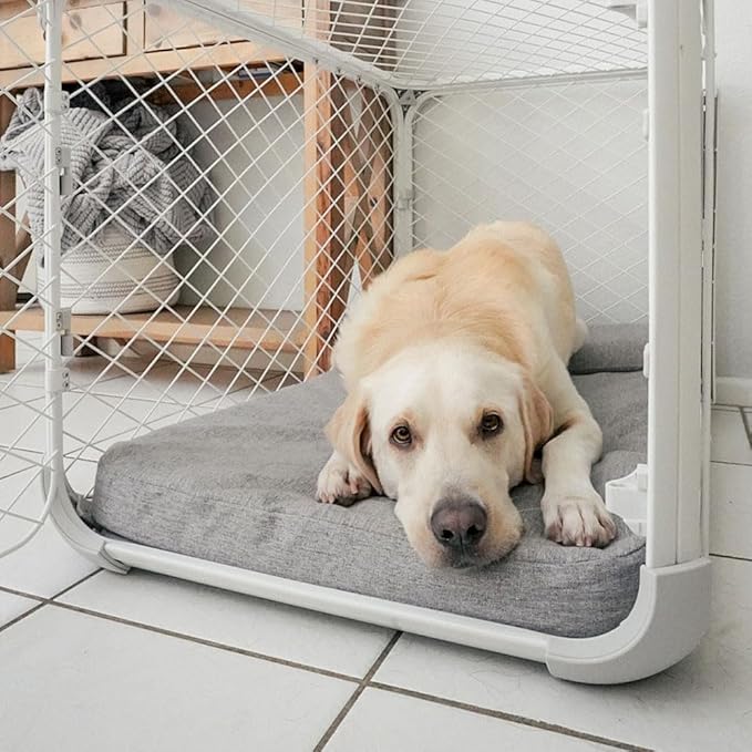 Diggs Bolstr Orthopedic Dog Bed with Headrest - Dog Crate Bed for Evolv Crate & Other Standard Pet Kennels - Durable & Comfortable - (Intermediate)