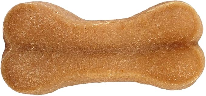 Cheese Dog Chew Bone | Long Lasting-Stain Free-Protein Rich-Low Odor | 100% Natural, Healthy & Safe | No Lactose, Gluten, Soy or Grains | for Dogs 30 lbs and Under