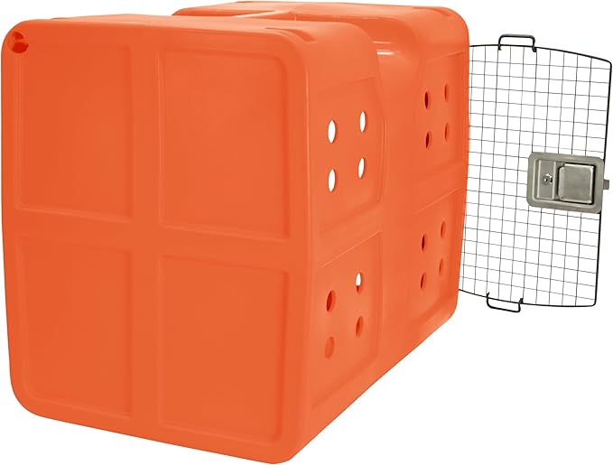 dakota283 Medium Kennel -Frame Door- Orange
