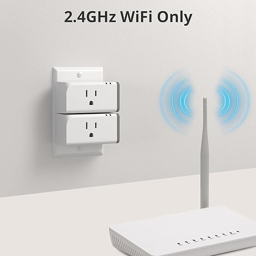 SONOFF S31 WiFi Smart Plug with Energy Monitoring, 15A Smart Outlet Socket ETL Certified, Work with Alexa & Google Home, IFTTT Supporting, 2.4 Ghz WiFi Only (4-Pack)