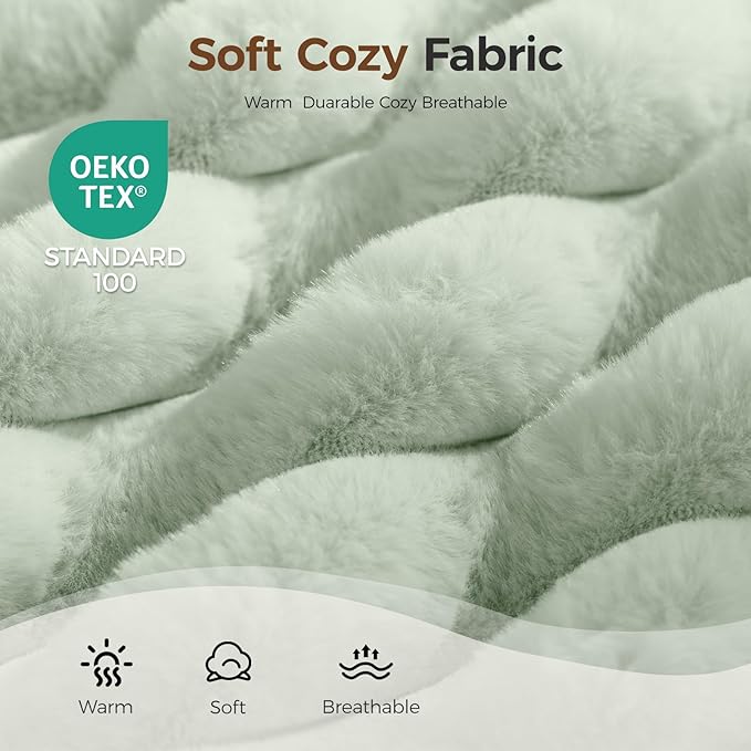 Orthopedic Dog Bed for Large Dog, Waterproof Pet Bed for Crate,Non-Slip Bottom and Egg-Crate Foam with Removable Washable Cover Crate Bed,Green,35"x22"x3"