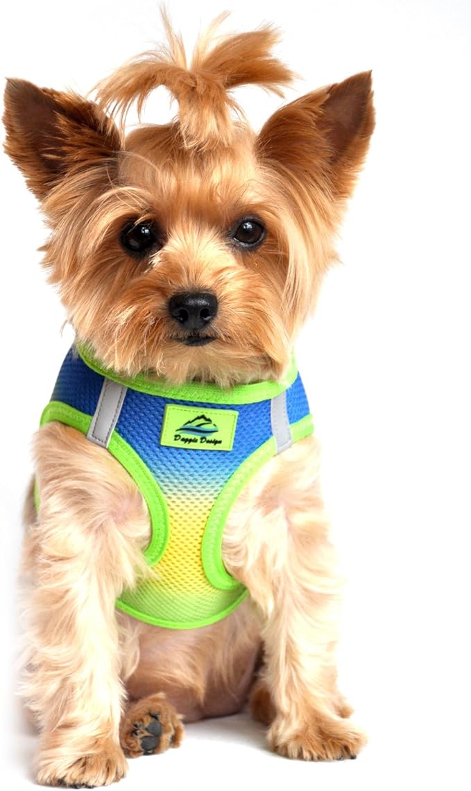 American River Dog Harness Ombre Collection - Colbalt Sport XXXL by Doggie Design