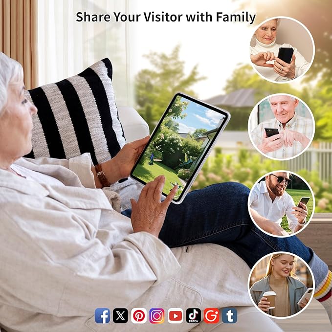 Bird Feeder with Camera,AI Identify Birds Species,Smart Birds Camera with Solar Powered,Auto Record FHD Feather Visitor Video in Backyard,Garden,Instant Notifications,Ideal Gifts for Family,Orange