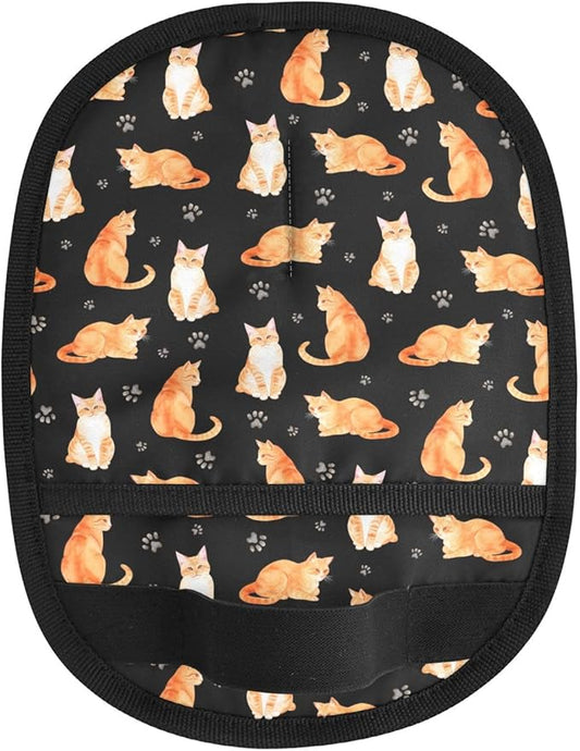 Pet Grooming Gloves Reusable Dog & Cat Hair Remover for Furniture, Car Interiors Multi-Surface Deshedding Tool for Carpets, Bedding & Home Cleaning