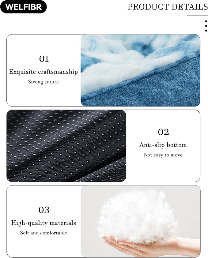 48" Dog Couch Bed for Large Dogs, Orthopedic Dog Sofa with Thick Supportive Foam, Washable Removable Cover, Furniture-Style Pet Bed for Living Room