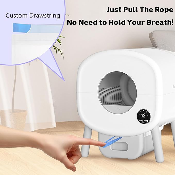 20 Count 26" x 11.8" Cat Litter Box Liners for Fsitego and Fumoi Self Cleaning Litter Box, Extra Thick Heavy Duty Cat Litter Bags Replacement, 3-4 Gallons of Capacity