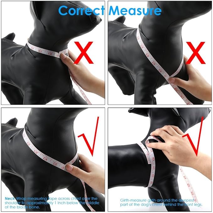 QQPETS Dog Harness Leash Set Adjustable Heavy Duty No Pull Halter Harnesses for Small Medium Large Breed Dogs Back Clip Anti-Twist Perfect for Walking (L(23"-32" Chest Girth), Black Plaid)