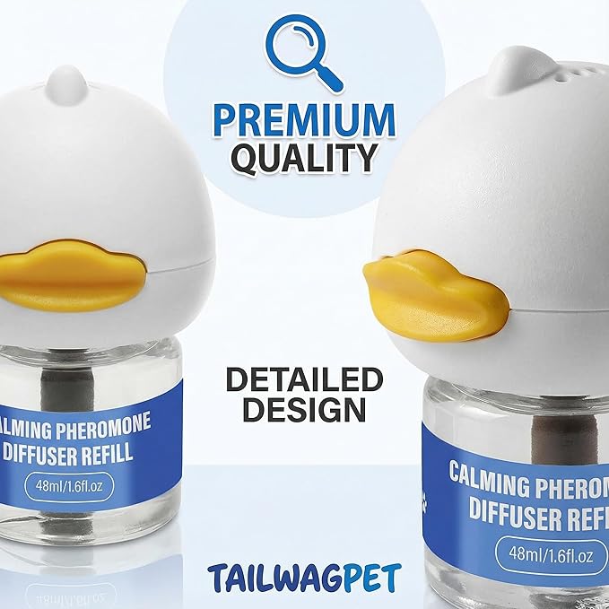 Dog Calming Pheromones Diffuser Kit - 180 Day Supply (9 Pack: 3 Plug-ins + 6×48mL Refills) - Anxiety, Barking, Aggression & Stress Relief for Dogs