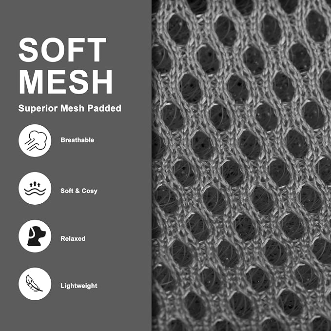 EXPAWLORER Classic Plaid Puppy Harness - Small Dog Harness and Leash Set - Dog Collar and Leash Set with AirTag Holder, Soft Padded Step in Dog Vest Harness No Pull Reflective for Outdoor, Grey XS