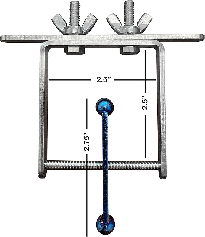 Blue Flamed Spinner Bird Toy with Traveling Spinner | Durable Puzzle Enrichment Toy | Spinner Toy for Medium to Large Birds Like Cockatoos, Parrots, Macaws, Greys, Parakeets | Bird Cage Accessories