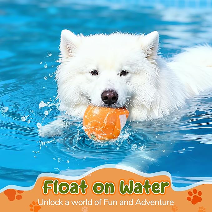 Interactive Dog Toys,Squeak Dog Toys to Keep Them Busy,Interactive Dog Chew Toys for Cleaning Teeth,Indestructible Dog Toy for Indoor Outdoor Water Play Catch Game Gift