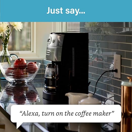 Legrand Radiant® Wi-Fi Matter Smart Outlet 15A, Effortless Setup, Enhanced Compatibility with Apple HomeKit, Google Home, Alexa & SmartThings, Easy Wi-Fi Connectivity with Matter, Pack of 1