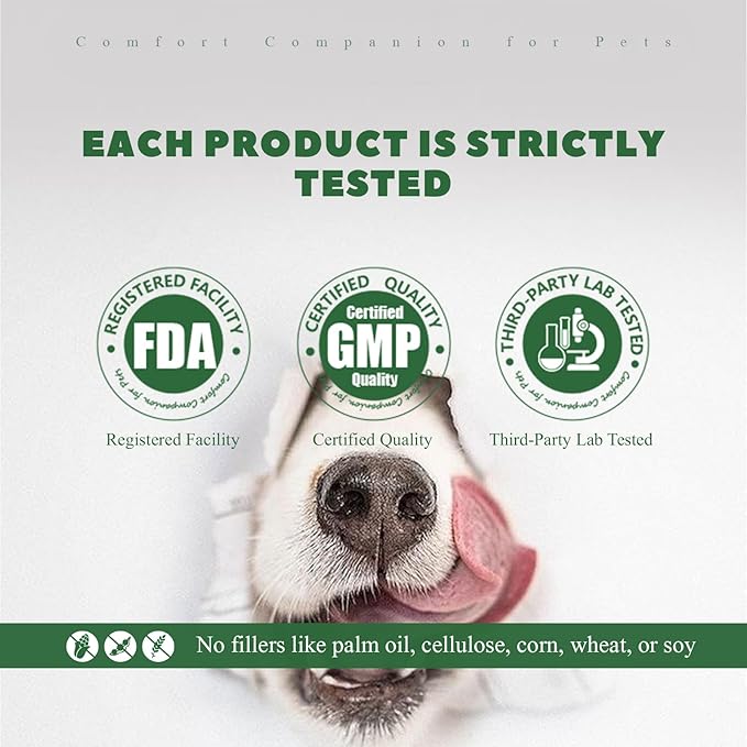 Dog Allergy Chews, Dog ltching Skin Relief with Probiotics Omega 3, Allergy Relief for Large Dogs ltching Licking Paws, Support Seasonal Allergy, Gut & Digestive Health and lmmune System-400ct