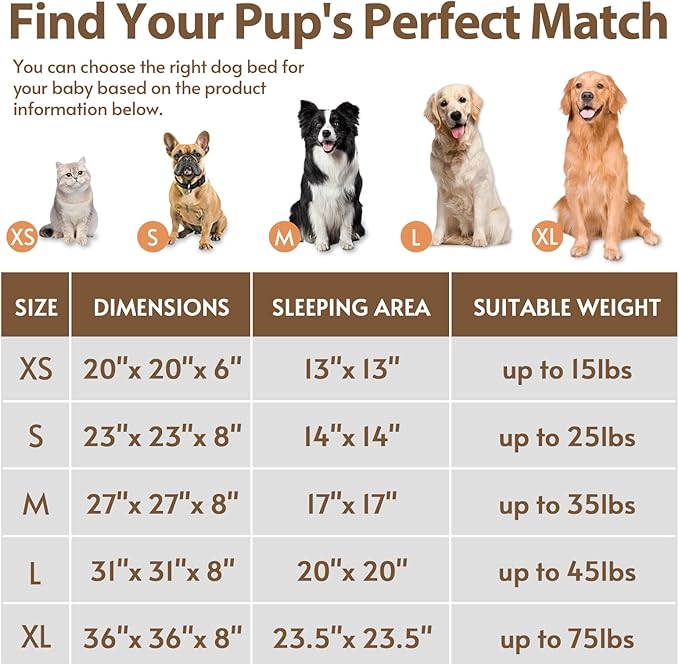 JOLLYVOGUE Calming Small Dog & Cat Bed for Indoor Cats - 20 inches Washable Donut Bed for Kittens & Puppies, Anti-Anxiety Round Fluffy Plush Pet Beds (Fits up to 15 lbs, Light Blue)