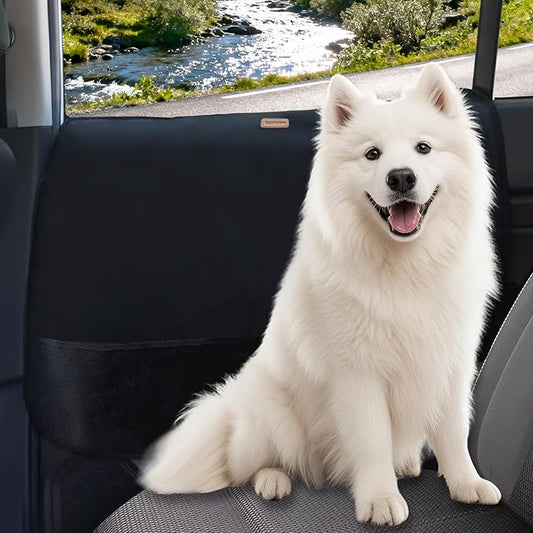 2 Packs Car Door Protector for Dogs, Waterproof Anti-Scratch Shield with Suction Cup (Black)