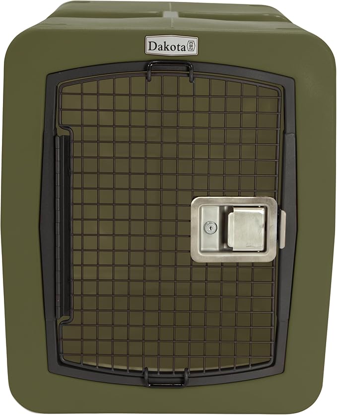 dakota283 Dakota 283 Medium Kennel -Frame Door- Olive