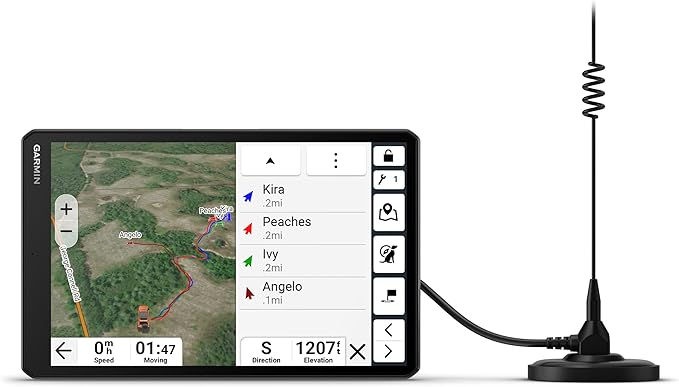 Garmin Alpha® XL, in-Vehicle Dog Tracking GPS Navigator, Track and Train Up to 20 Dogs, Pairs Directly to Your Compatible Dog Collars and Handhelds