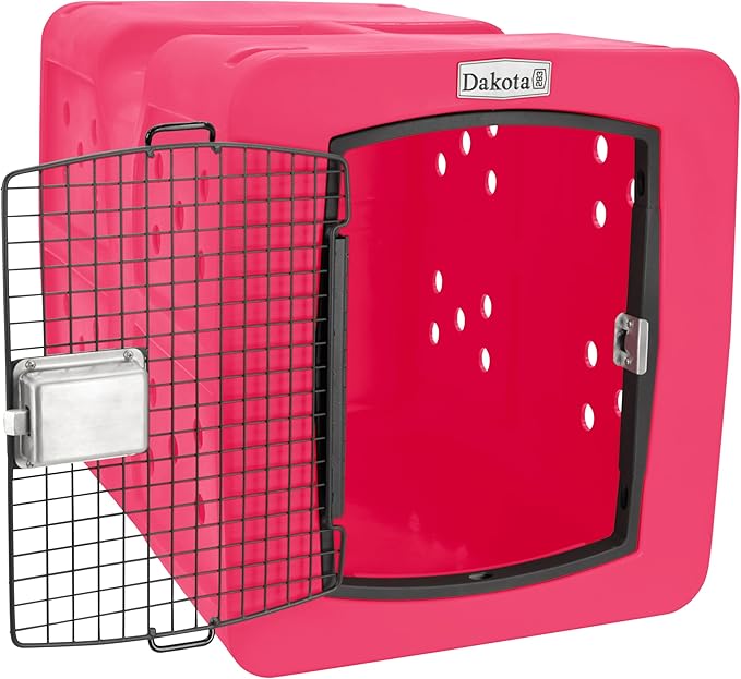 dakota283 G3 Framed Door Kennel - Large - Pink