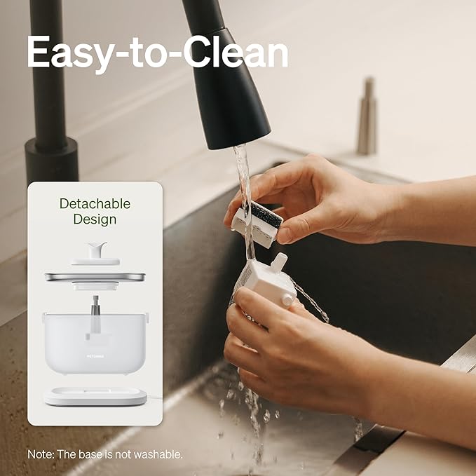 PETLIBRO Cat Water Fountain, Cat Fountain Indoor Stainless Steel Tray, 2.5L/84oz Wireless Pump Pet Water Fountain, Cat Water Dispenser with Two Flow Modes, Pet Fountain for Drinking Easy Clean