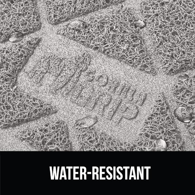 GORILLA GRIP Cat Litter Box Mat, Water Resistant, US Designed Kitty Litter Trapping Mats, Easy to Clean, Scatter Control, Less Mess and Clean Floors, Kitten Supplies for Indoor Cats, 24x17 Light Gray