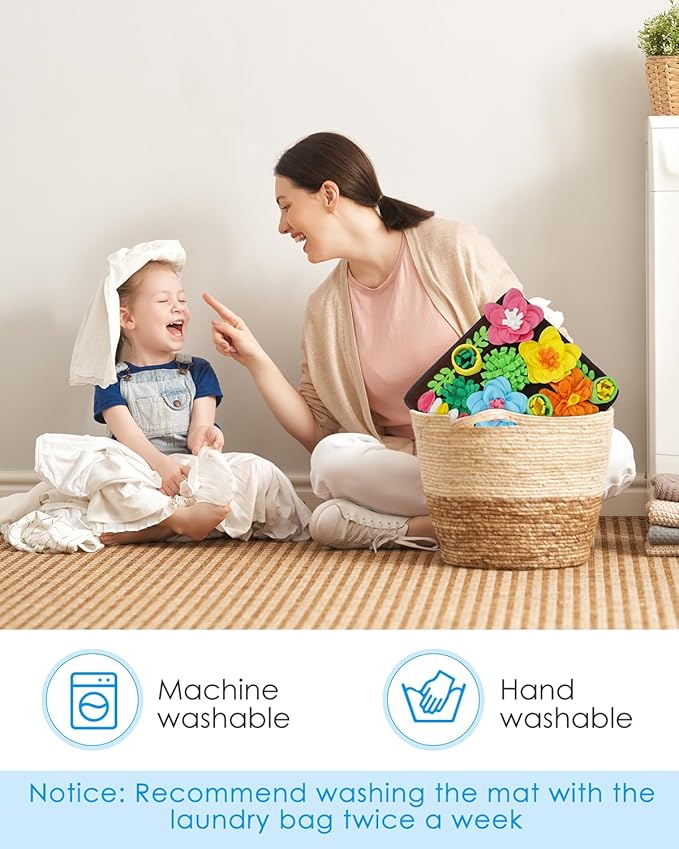 AMIR Snuffle Mat for Dogs, Sniff Mat Slow Feeding, Encourages Natural Foraging Skills, Slow Eating, Help Stress Relief and Training, Large Snuffle Mat, Dog Puzzle Toys, 20 inch Brown