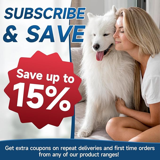 Dog Calming Diffuser Refills - Dog Pheromones Calming Diffuser for Dogs Relieve Anxiety & Stress, 2-Month Supply Dog Pheromone Diffuser Refills (Fits All Common Diffuser Heads)