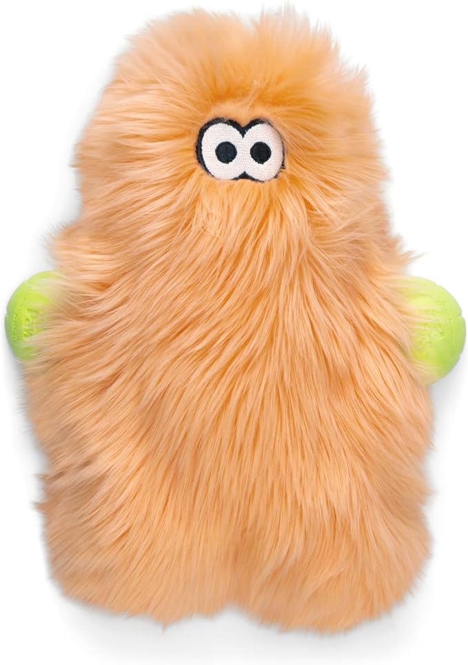 WEST PAW Rowdies Olaf Durable Plush Dog Toy with Reinforced HardyTex Fabric Hand Sewn Seams and Engaging Squeaker for Chewers and Cuddlers - Melon