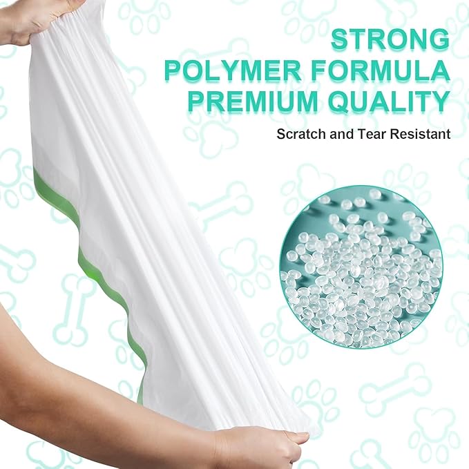 30 Count Self-Cleaning Cat Litter Box Liners Bag Fit For MW-SC01/MW-SC02/MW-LR01, Drawstring Heavy Duty Pet Litter Receptacles Bags Compatible with Automatic Cat Litter Box-18" * 12"