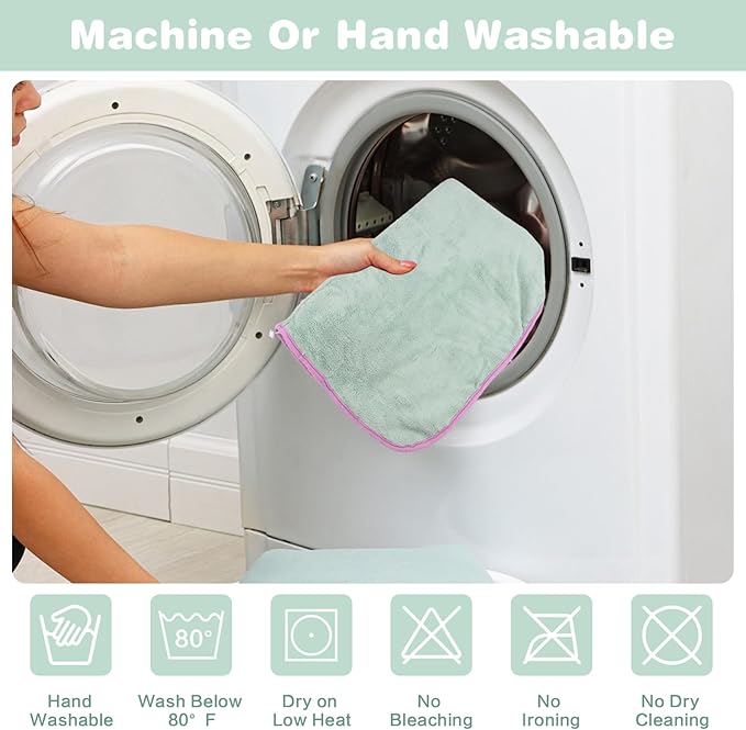 Pet Bathrobe for Dog Cat Absorbently Quick Drying Coat Cute Dogs Bath Towel Hooded Robe Adjustable Collar & Belly Strap for Pool Beach (Green, Large)