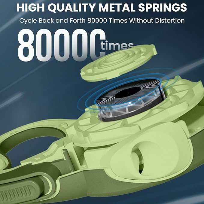 Best Dog Supplies 4-in-1 Anti Pull Retractable Dog Leash 26ft/8Meter Long with Flashlight and Poop Bag Dispenser for Medium Large Dogs - Green