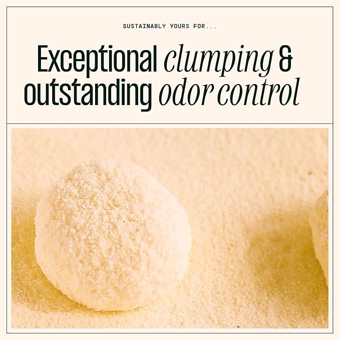 Sustainably Yours Cat Litter, Mixed-Grain Formula 10 lbs