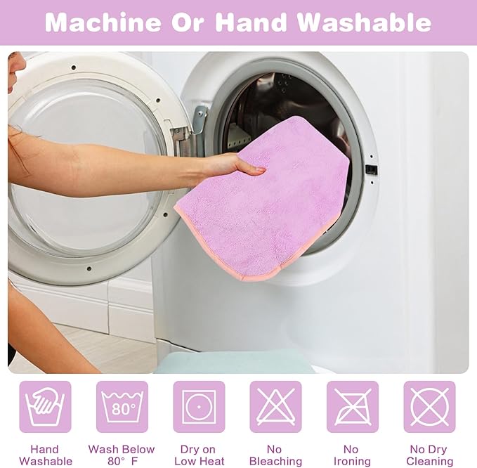 Pet Bathrobe for Dog Cat Absorbently Quick Drying Coat Cute Dogs Bath Towel Hooded Robe Adjustable Collar & Belly Strap for Pool Beach (Purple, Small)