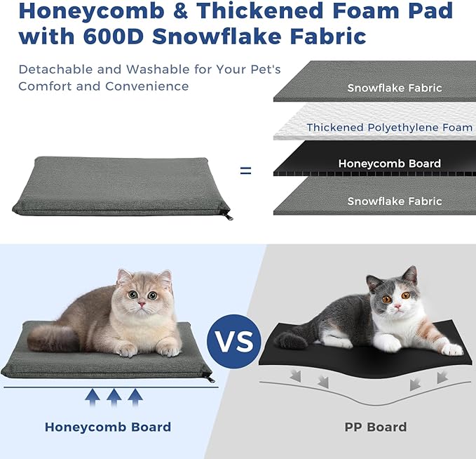 Apollo Walker Pet Carrier Backpack for 4-18lb Cats and Dogs, Puppies, Safety Features and Cushion Back Support | for Travel, Hiking, Outdoor Use (Gray)