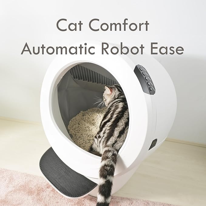 Lady N Granular Tofu Cat Litter Mini-Pellet Compatible with Automatic Self Cleaning Cat Litter Box, Strong Clumping Ultra Absorbent, Low Tracking, Odor Control Activated Charcoal 18lb