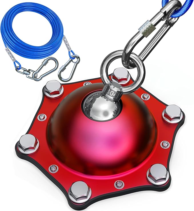 Dog Tie Out Cable and Stake for Yard,(up to 200lbs) 15ft Heavy Duty Cable,360° Swivel Dog Run Anchors- No Tangle,Ideal for Outdoor Camping