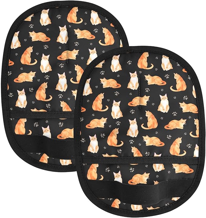 Pet Grooming Gloves Reusable Dog & Cat Hair Remover for Furniture, Car Interiors Multi-Surface Deshedding Tool for Carpets, Bedding & Home Cleaning