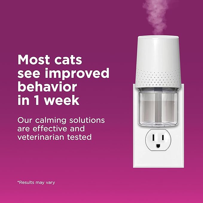 COMFORT ZONE Value Kit; 3 Multicat Diffusers & 6 Refills; Cat Calming Pheromone; Reduce Stress, Aggression, Fighting, Urine Marking, Scratching