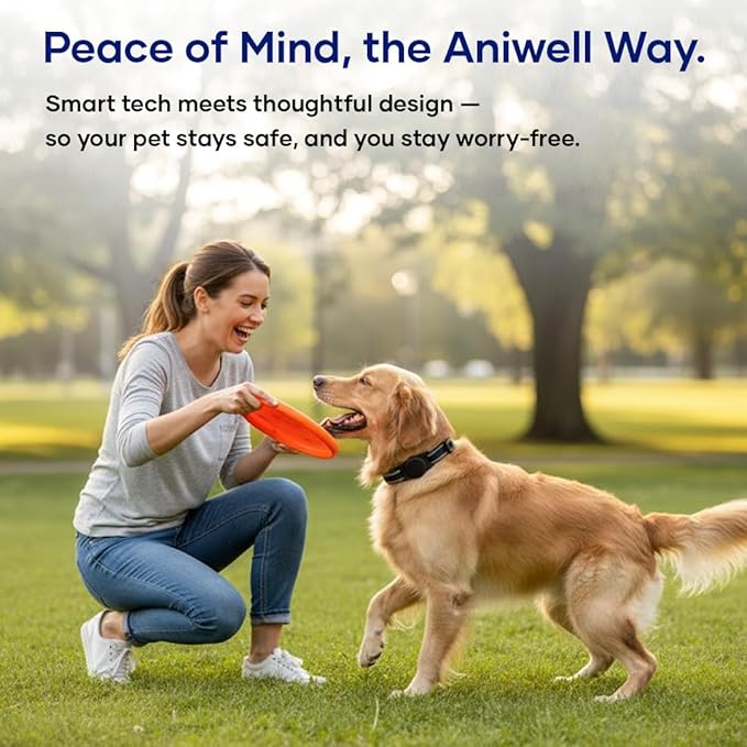 Smart Pet Locator – GPS Tracker for Dogs & Cats | Real-Time Tracking, Waterproof & Lightweight | Long Battery Life & App Control